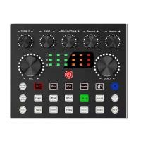 ราคา V8S plus เสียงสด Sound Card การ์ดเสียง สำหรับโทรศัพท์ คอมพิวเตอร์ ชุดหูฟัง USB ไมโครโฟน การ์ดเสียงภายนอก Webcast ม (21442685716)