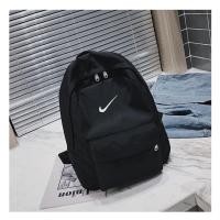 ราคา พร้อมส่งจากไทย กระเป๋าเป้สะพายหลังกันน้ำ กระเป๋านักเรียนผ้าไนล่อน ใบขนาดกลาง (21609423644)