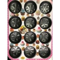 ราคา ถาดหลุมแม่พิมพ์อบขนม 12 ถ้วย ถาดอบ ถาดอบเค้ก ถาดอบคุ๊กกี้ ถาดอบขนม มัฟฟิน ถาดอบขนม แบบหลุม 12 ถ้วย รูปดอกไม้ ถาดอบบราวนี่ ถาดอบขนมเค้ก (1806520829)