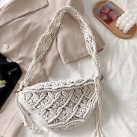 ราคา กระเป๋าสานใหม่ กระเป๋าเชือกถักคาดอก มีซับใน สายสามารถปรับได้ สายถักลาย สะพายได้ 2 แบบ B111 (21625962811)
