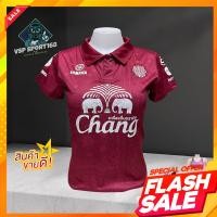 ราคา เสื้อบอลผู้หญิง เข้ารูป เสื้อบอลเลดี้ บุรีรัมย์ สีขายดี อกก่อนยืด 32 38 (13645755316)