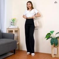ราคา 9914 กางเกง ขายาว 9 ส่วน ทรงกระบอกกลาง เนื้อซุปเปอร์ผ้าเปเป้ ผ้าหนา ระบายอากาศ เก็บทรงสวย พรางหุ่น ใส่ทำงานได้ (21473767732)