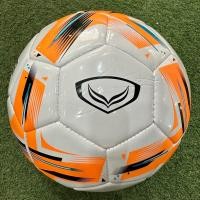 ราคา Grand sport 331383 ลูกฟุตบอลเย็บ หนังนิ่ม เบอร์ 5 รุ่น Striker แถมเข็มและตาข่าย (19148103564)