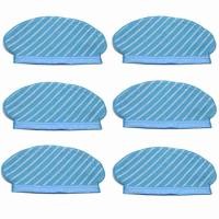 ราคา 6Pcs Mop Cloth Pads Set for Ecovacs Deebot Ozmo 920 950 Vacuum Cleaner Parts Replacement Home Accessories (13270645955)
