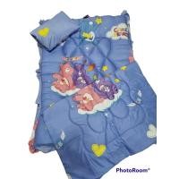 ราคา B006 4 1 ชุดที่นอนเด็ก 3ชิ้น หมอน ผ้าห่ม พกพาไปโรงเรียนได้ มีเชือกผูก มีสายสะพาย กรณีลายหมดร้านจัดคละให้นะค่ะ (21646274936)