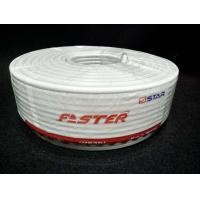 ราคา สายนำสัญญาณทีวีดิจิตอล ดาวเทียม กล้องวงจรปิด RG6 PSI Faster ม้วน 100 เมตร ชีลล์ 60 คุณภาพดี (19154071189)