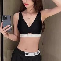 ราคา ชุดชั้นใน กางเกงใน CK Sport Bra ชุดชั้นในสปอร์ตบรา แบบนิ่ม ป้องกันกระแทก ไร้รอยต่อ บราเซ็กซี่ สําหรับผู้หญิง (21585458775)