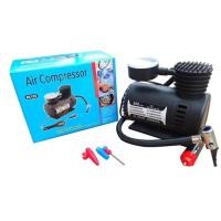 ราคา newrabbitmall Air Compressor ปั้มลมไฟฟ้าสำหรับรถยนต์ ปั๊มลมติดรถยนต์ ปั๊มเติมลมยาง Air pump 300PSI 12V สีดำ (21276572426)