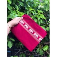 ราคา ผ้าขาวม้าวัวลาน ลายช้างข้าง ช้างเล็ก คละสีช้างนะคะ (20257425539)