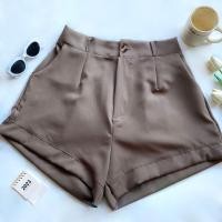 ราคา Plus size กางเกงขาสั้นเอวสูงผ้าเปเป้ของสาวอวบ เสื้อผ้าแฟชั่นผู้หญิงอ้วน ทรงสวย เก็บพุง รุ่น กางเกงบาร์กี้ Z23 (21441564932)