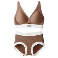 ราคา ชุดชั้นในสปอร์ตบรา บราเซ็กซี่ CK Sport Bra ชุดชั้นใน กางเกงใน แบบนิ่ม ป้องกันกระแทก ไร้รอยต่อ สําหรับผู้หญิง (21586674356)