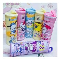 ราคา แพ็ค 12 ใบ คละแบบสี กระเป๋าดินสอหนัง Pu ทรงกระบอก กระเป๋าซิป ซองใส่เครื่องเขียน กันน้ำ สีสันสดใส (21448086031)