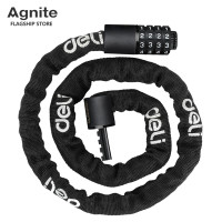 ราคา Agnite ที่ล็อคจักรยาน สายล็อคจักรยานอัตโนมัติ สายล็อคอเนกประสงค์ แบบใส่รหัสผ่าน ป้องกันการทุบ ทนต่อความสึกกร่อน แข็งแรง Cable lock (20925079068)