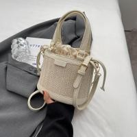 ราคา กระเป๋าสะพายข้างใบเล็กลายสาน ทรงบักเก็ต น่ารักมากๆค่ะ มินิมอลสุดๆ (20325957942)