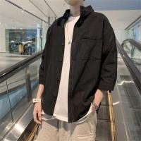 ราคา Mr Zeus แขนสามส่วน แขนยาวสองแบบเสื้อเชิ๊ตคอจีนสบายผ้าฝ้ายผ้าสีทึบมีสามสีที่ให้เลือกจากสีขาวสีดำสีเขียวเสื้อกันหนาวผชเสื้อแขนยาวชา (7745072468)