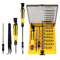 ราคา Telijia ชุดเครื่องมือ ไขควงอเนกประสงค์ TE 6089 45 in 1 มาพร้อมปากคีบปลายแหลม (21307081445)