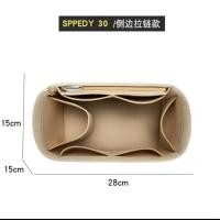 ราคา กระเป๋าผ้าสักหลาด สําหรับใส่จัดเก็บของ LV Speedy Nano16 25 30 (21133051173)
