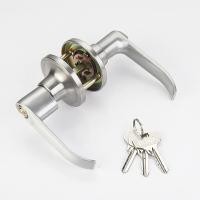 ราคา ลูกบิดก้านโยก ลูกบิดเขาควาย ก้านโยกเปิด ปิดประตู พร้อมล็อคในตัว กุญแจ3ชุด ครบชุด ก้านโยกสแตนเลส สีเงิน Silver (21644984763)