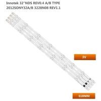 ราคา แถบไฟแบ็คไลท์ Led 4ชิ้น เซ็ตสำหรับ KLV 32EX330ทีวีจอแอลซีดีแถบแสง2012SONY32A 3228N08 REV1 1 (21110676566)