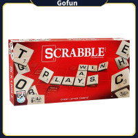 ราคา Scrabble Board Game Challenge Word Game Family Gathering Friends Party Game (21428084830)