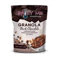 ราคา Daily Me Dark Chocolate Granola เดลลี่มี ธัญพืชอบกรอบ กราโนล่า รสช็อคโกแลต 500g (17349569021)