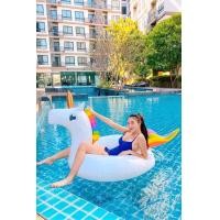ราคา แพเป่าลมเป็ดน้อย ห่วงยาง ห่วงยางชายหาดเล่นน้ำ ทะเล อุปกรณ์ทะเล แพยางแฟนซี แพเป็ด แพยางเป็ด แพยาง แพเป็ดน้อย แพแฟนซี ขนาด1 47ม 1 47ม 81ซม (14832209402)