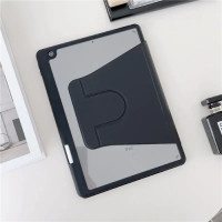 ราคา Smart Case iPad เคสไอแพด มีที่ใส่ปากกา สำหรับไอเเพด Mini1 2 3 4 5 Pro 9 7 Gen 5 6 7 8 9 Air 1 2 3 ไอเเพด โปร 10 5 หมุนแนวตั้งและแนวนอนได้ 360 องศา เคสกันกระแทก (21341827323)