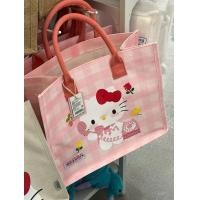 ราคา กระเป๋าผ้าใบ Hello Kitty สำหรับผู้หญิงกระเป๋าลำลองผู้หญิงกระเป๋าลายการ์ตูน (21432626412)