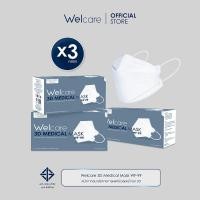 ราคา Welcare Official Welcare 3D Mask WF 99 หน้ากากอนามัยทางการแพทย์ แบบกล่องจำนวน 50 ชิ้น กล่อง (21485797735)
