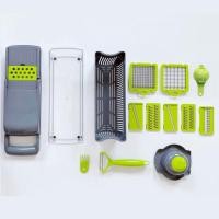 ราคา 16in1 เครื่องหั่นผัก มันฝรั่ง และสลัด อเนกประสงค์ ชุดสไลด์ผักผลไม้ เครื่องหั่นผักผลไม้ ชุดสไลด์ผักผลไม้ มีดสไลด์ ตัด ซอย หั่น ปอก ผลไม้ ที่ขูดผัก (21578959608)