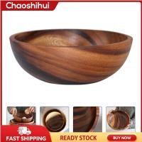ราคา Chaoshihui 1Pc ไม้จริงมีดในครัวเรือนอ่างล้างหน้าชามใส่ผลไม้ชามสลัด (8254750961)
