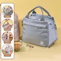 ราคา XINLANYASHE จัดส่งฟรี กล่องอาหารกลางวันฉนวนกันความร้อนกระเป๋าเก็บของกระเป๋าถุงน้ำแข็งกระเป๋าฉนวนกันความร้อนกระเป๋าถือถุงปิ่นโตถุงปิ่นโตเก็บความร้อนจุได้ขนาดใหญ่กันน้ำถุงปิ่นโตนักเรียนกระเป๋าอาหารกระเป