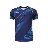 ราคา 2021ใหม่แห้งเร็วแบดมินตันชายสวมใส่ชายและหญิง6078เสื้อสีฟ้าการฝึกอบรมการแข่งขันเสื้อผ้าใส่เล่นเทนนิสลายกีฬาปิงปองเสื้อผ้าใส่เล่นเทนนิสกีฬา6078เสื้อสีฟ้าเสื้อยืด เฉพาะเสื้อ (8315874258)