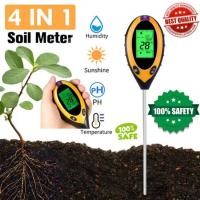 ราคา จัดส่งที่รวดเร็ว 4IN1 TQ 96 เครื่องวัดค่า PH ในดิน Digital หน้าจอLCD ค่ากรดด่างความชื้นอุณหภูมิความเข้มแสง (21657922188)
