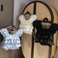 ราคา LOBER เสื้อเด็กหญิง เสื้อกั๊กมิ้มเห็ด เสื้อสายเดี่ยวเด็ก ชุดเด็กโต เสื้อแขนสั้นเด็กหญิง เสื้อยืดเด็กหญิง เสื้อผ้าเด็กผญ (21446050339)