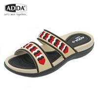 ราคา ADDA 62M21 รองเท้าแตะลำลอง รองเท้าผู้หญิง ทรง ใส่สบาย พื้นนุ่ม ไม่ลื่น ไซส์ 4 7 สีดำ ครีม ฟ้า น้ำตาล แดง moontree (13639920385)