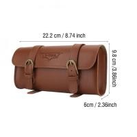 ราคา กระเป๋าติดจักรยาน กระเป๋าหนังติดท้ายจักรยาน อุปกรณ์เสริมจักรยาน (202756977)