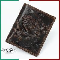 ราคา AWK กระเป๋าสตางค์ผู้ชายหนังกระเป๋าสำหรับชายและหญิงลายมังกรย้อนยุคหนังขี้ผึ้งน้ำมันแบบเรียบง่ายกระเป๋าขนาดเล็กแนวนอนและแนวตั้ง A1 (12546307102)