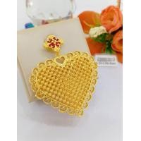 ราคา จี้ทองหัวใจพิกุลฉลุลาย ลงยา งานหุ้มเศษทอง จี้ใส่ออกงาน จี้หัวใจ จี้สร้อยคอ เครื่องประดับแฟชั่น (19581474430)