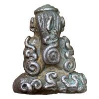 ราคา พระรูปหล่อเก่า หลวงพ่อทับ วัดอนงค์ เนื้อสำริดเงืน ราคาถูก สวยมาก (19865362979)