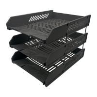 ราคา Orca กะบะพลาสติก 3 ชั้น L3 สำหรับใส่กระดาษ A4 ผลิตจากพลาสติกคุณภาพดี แข็งแรงทนทาน วัสดุสวยงาม (17282472005)