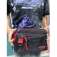 ราคา กระเป๋าคาดเอวใบใหญ่ผ้าไนลอน คาดเอวคาดอก (21037880570)