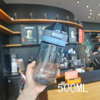 ราคา ขวดน้ำเด็กพกพา ปลอดภัยกระติกน้ำเล็กไปโรงเรียน ขวดน้ำน่ารักๆ water bottle kids 500ml (21228511972)