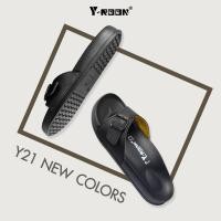 ราคา Y Roon วัยรุ่น รุ่น Y21ปรับสายรองเท้าได้ แบบสวม รองเท้าทรงไบเก้น birkenstock หน้าเข็มขัด สำหรับคนหน้าเท้าใหญ่ (16970873743)