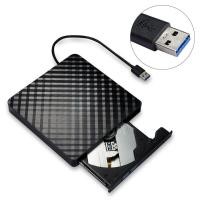 ราคา USB 3 0 External CD DVD ROM Player Optical Drive DVD RW Burner Reader Writer Recorder (21534194481)