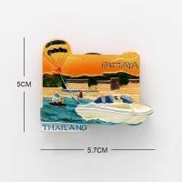 ราคา Thailand Pattaya elephant Shrimp soup 3D magnetic refrigerator paste souvenir Bangkok fridge magnets Collection home decoration (19813182890)