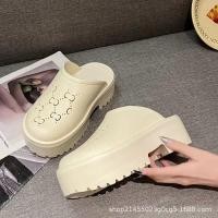 ราคา รองเท้าส้นสูง พื้นสีขาวครีมสูง 5CM EVA เหมาะสําหรับทุกชุด (21618738908)