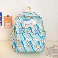 ราคา vm2 Sanrio Kuromi HelloKitty Backpack for Student Large Capacity Printed Fashion Cartoon Multipurpose Kindergarten Bags (21087529395)