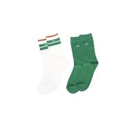 ราคา Mc jeans ถุงเท้าผู้ชาย แพค 2 คู่ สีขาวและเขียว M12Z009 (21563883886)