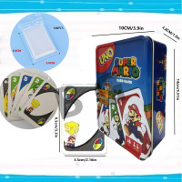 ราคา การ์ดเกมอูโน่ ไพ่อูโน่ UNO Wild UNO Flip UNO เกมกล่องเหล็ก คลาสสิก (21385022666)